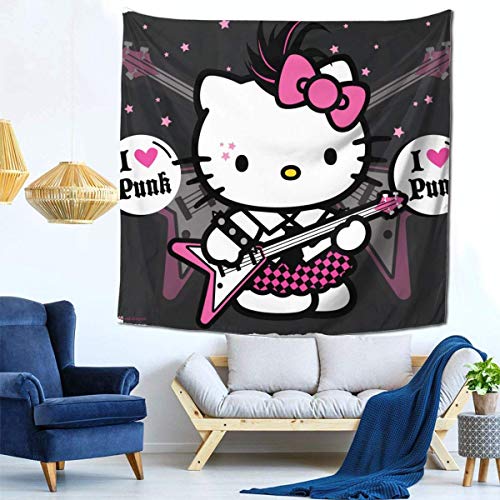 Custom made Tapices Coloridos y Variados, tapices de Pared atmosféricos Tapices de Pared Dormitorio Colgante Sala de Estar Decorada Dormitorio -Mejores Fondos de Pantalla de imágenes para Hello Kitty