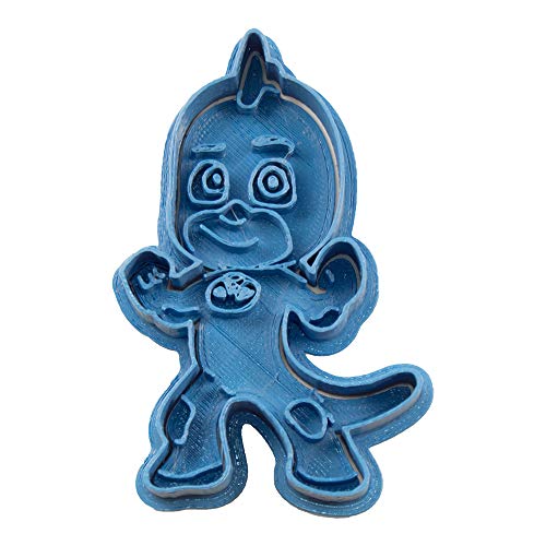 Cuticuter PJ Masks Gekko Entero Cortador de Galletas, Azul, 8x7x1.5 cm