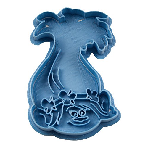 Cuticuter The Trolls Pack Cortador de Galletas, Azul, 16x14x1.5 cm, 5 Unidades