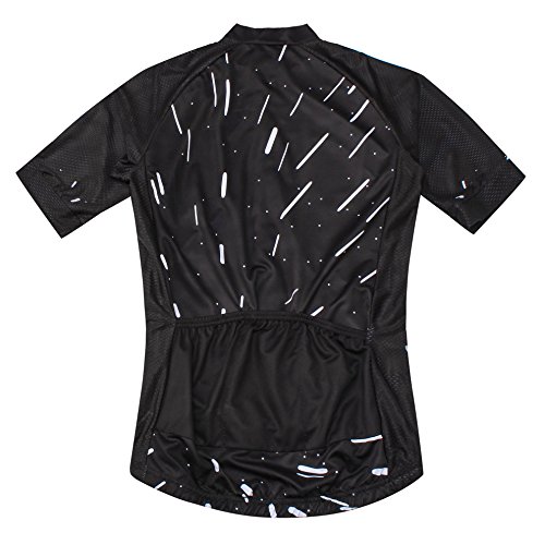 Cycle - Maillot para hombre para ciclismo, Hombre, color Meteor, tamaño XL(For Your Chest40-42.5")