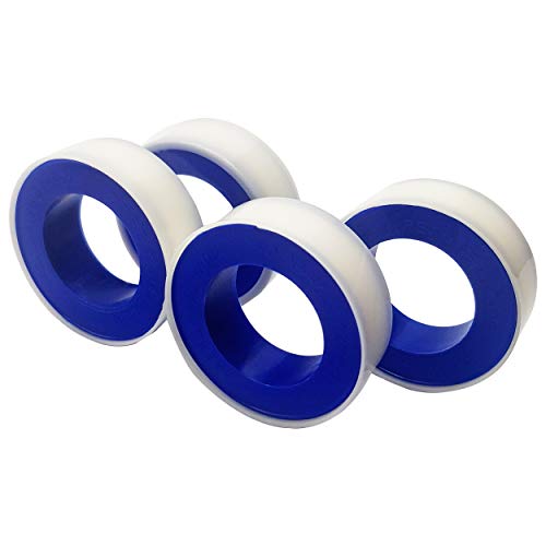 CZ Store®-Teflon|MEDIDAS 12M x 17 MM|✮✮GARANTíA DE POR VIDA✮✮- Manufactura en cinta PTFE |Juego de 2|cinta de selllado para trabajos de fontanería ducha/bañera/grifería/manguera/junta/arandela