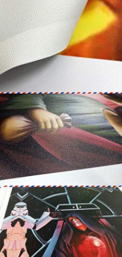 DAFFG Impresiones E Grabados sobre Lienzo Composición De 5 Partes Fotografica 5 Cuadros Pared Café, Azúcar, Desayuno, Papel De Carta, Queso.-200x100 cm