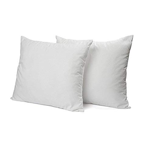 DAGOSTINO HOME BOUTIQUE COLLECTION Pack de 2 Almohadas de Fibra Supersuave Lavables 50x80 cm.(Todas Las Medidas). Tratamiento Aloe Vera, firmeza Media-Baja, Altura 16 cm, Calidad Hotel