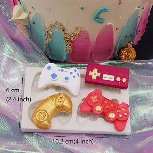 Daimay - 3 piezas de silicona para decoración de tartas de boda, chocolate, chocolate, chocolate, pastel, herramientas mecánicas, mango de herramientas – Gris
