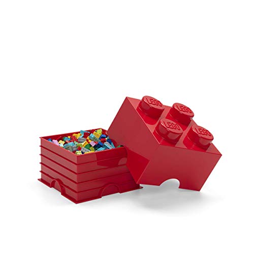 Danawares Lego - Caja de Almacenamiento con 4 espárragos 40031730