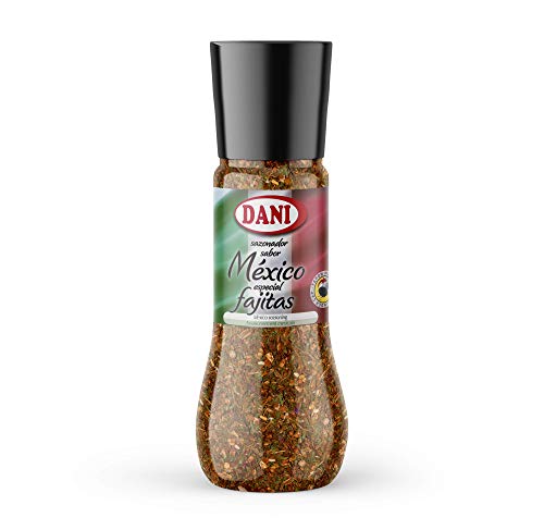 Dani - Sazonador México especial Fajitas con Molinillo - Tamaño Familiar 230 gr.