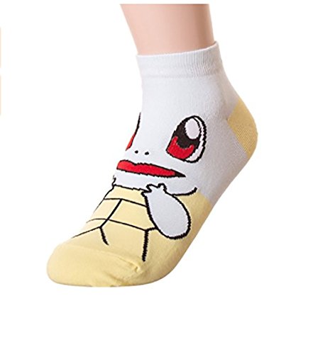 Dani's Choice Calcetines con personajes famosos de animación japonesa multicolor Pokemon 4 Pairs Talla única