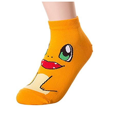 Dani's Choice Calcetines con personajes famosos de animación japonesa multicolor Pokemon 4 Pairs Talla única
