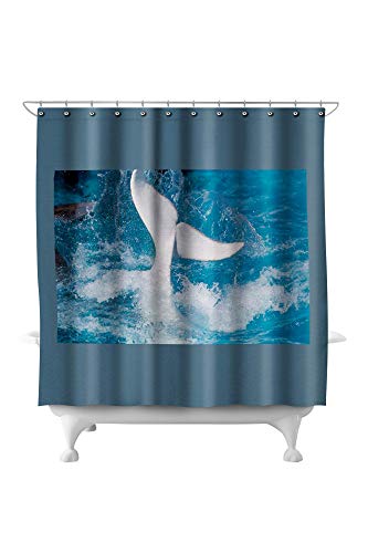 daoyiqi - Cortina de ducha para baño, color chocolate, diseño de pitbull con flores, 72 x 72 pulgadas