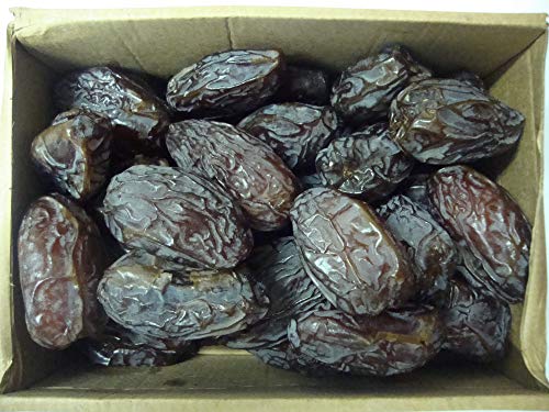 Dátiles Medjool de Palestina | 1 Kg de Dátiles de Origen Natural | Deshidratados | Sin azufre y Sin Azúcar | Frutos Secos Crudos | Veganos y Vegetarianos | Dorimed