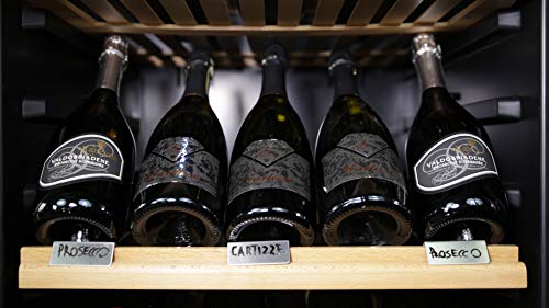 Datron - Frigorífico para vino (170 botellas, 1 zona de temperatura, climatizado, con compresor profesional)