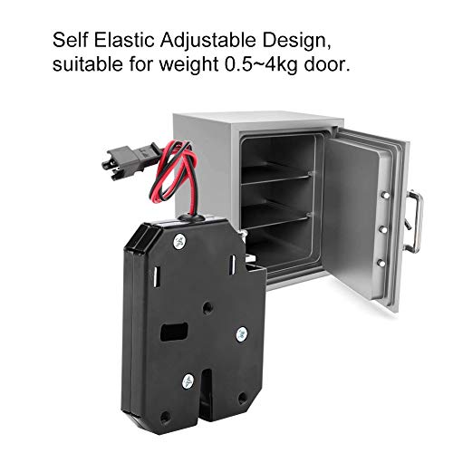 DC 12V Cerradura electromagnética cierre de control eléctrico cerradura del interruptor del cajón cerradura magnética inteligente bloqueo de autoservicio sin interruptor de detección