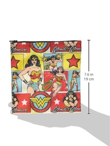 DC Comics Wonder Woman Large Reusable Snack Bag
