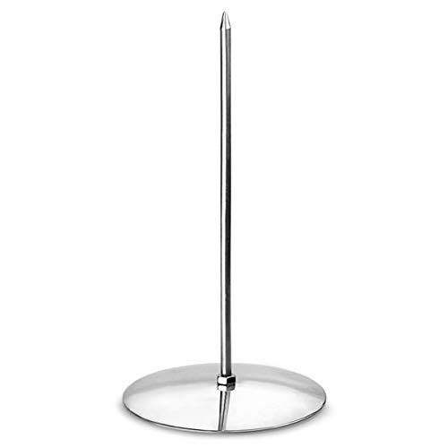 De acero inoxidable de la recepción del punto 14 cm - Bill Spike y sostenedor de la nota, Ideal para restaurantes, cafeterías y oficinas