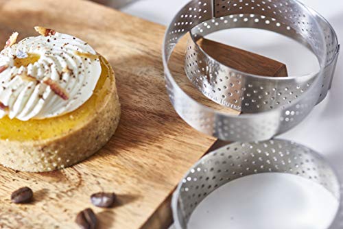 DE BUYER 3099.00 Valrhona Molde Redondo para repostería Perforado (diámetro 85 cm)