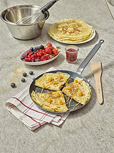DE BUYER 5303.18 - Sartén para Crepes (2 mm de Profundidad), Color Azul