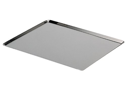 De Buyer Professional 3361.40 - Bandeja para horno (acero inoxidable, bordes oblicuos)