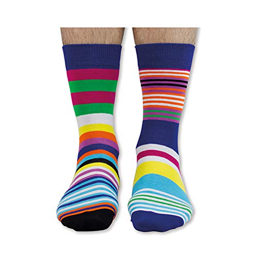 De La Marca United Oddsocks - Caja De Regalo 6 x Calcetines Coloridos Desparejados Para Hombre EU 39-46 (Weekend)