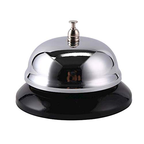 Deanyi Servicio de Bell, Cocina Tradicional Campana de Acero Inoxidable de Escritorio Servicio de recepción de Bell para el Hotel Contador Restaurante Bar Recepción Game Party Timbre Timing