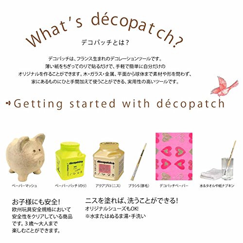 Decopatch Barniz, color plata 180 ml