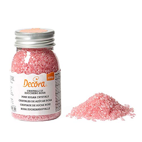 Decora Cristales De Azucar Rosa 100 g