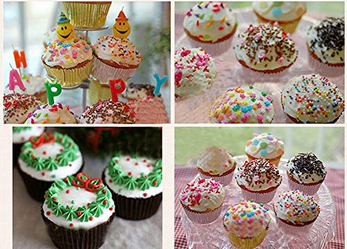 Decoración de galletas comestibles para tartas de Pascua o Pascua de San Valentín 190g Christmas(6 Color)