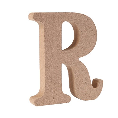Decorativo De madera Letras, Original Color 26 Alfabeto Madera Letras para ombre Para niños Cumpleaños Fiesta Boda Casa Decoración y Cuarto, Gspirit (R)