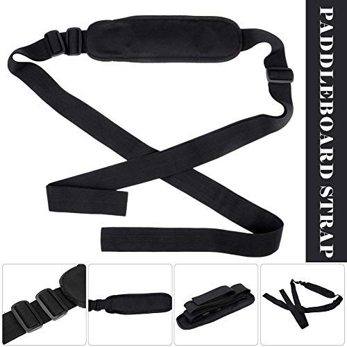 Dedeka Tabla de Surf Correa Paddle Board Correa para Hombro Ajustable Accesorios para Tabla de Surf Carrito de Surf Carrier Kayak Correa de Transporte Sup Carry Strap
