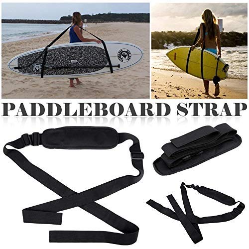 Dedeka Tabla de Surf Correa Paddle Board Correa para Hombro Ajustable Accesorios para Tabla de Surf Carrito de Surf Carrier Kayak Correa de Transporte Sup Carry Strap
