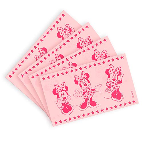 Dekora-204010 Hucha Infantil de Minnie Mouse con Billetes de Oblea, color rojo (204010)