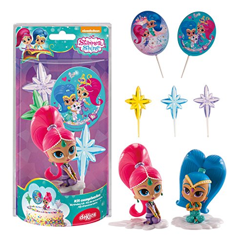 Dekora - Decoracion para Tartas con la Figura de Shimmer de PVC , color/modelo surtido