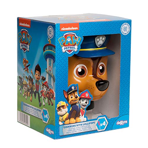Dekora Hucha Infantil de La Patrulla Canina con Piruletas Color azul 203139