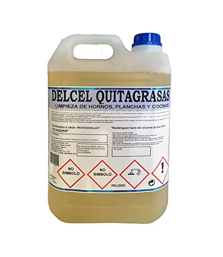 DELCEL - QUITA-GRASAS HIGIENIZANTE ALCALINO Para cocinas, suelos y superficies muy sucias (5kgrs)