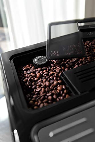 De'Longhi ECAM 44.660.B - Cafetera SuperAutomatica (15 bares, Panel LED, Capuccino Automático"LatteCrema", Limpieza Automática) Color Negro