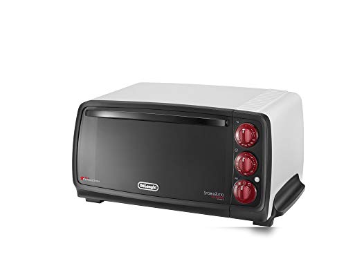 DeLonghi EO 14902.W Mesa Eléctrico 14L 1400W Color blanco - Horno (Pequeño, Eléctrico, Mesa, Color blanco, Giratorio, Frente)