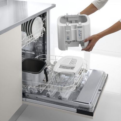 De'Longhi F 13235 - Freidora, 1200 W, 1.2 L, plástico, blanco