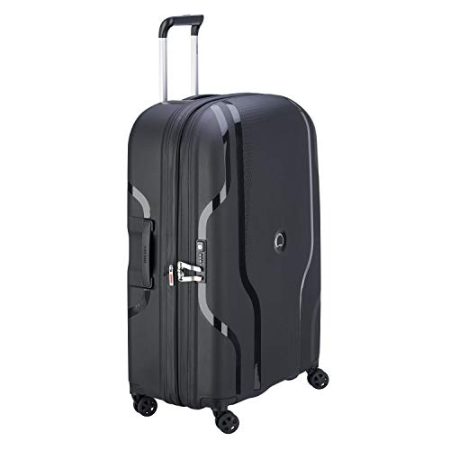 Delsey Clavel - Maleta, 79 cm, 134 litros, Negro