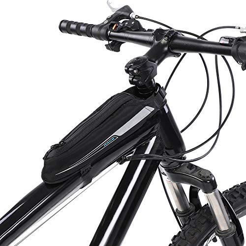 Demeras Bolsa de Almacenamiento para Rejilla Trasera para Bicicleta Bolsa para Cuadro de Bicicleta Bolsa de Tubo Superior Frontal para Ciclismo para Bicicleta para Bike Road
