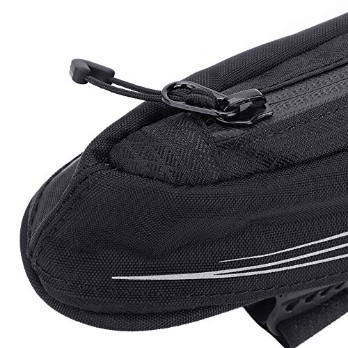 Demeras Bolsa de Tubo Superior Delantera para Ciclismo Bolsa de Almacenamiento para Rejilla Trasera de Bicicleta Paquete de cuña para sillín de Bicicleta para Bicicleta de Carretera para Bicicleta