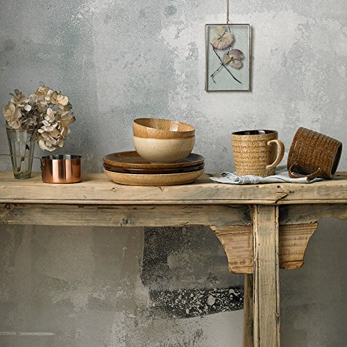 Denby Studio Craft Alt – Taza de Cresta 2 Piezas, Mezcla, Juego de 2