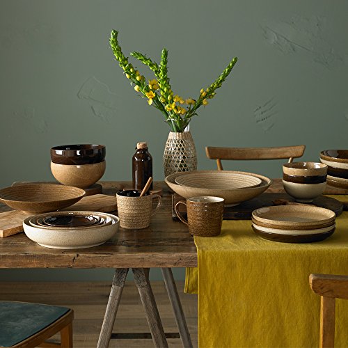 Denby Studio Craft Alt – Taza de Cresta 2 Piezas, Mezcla, Juego de 2