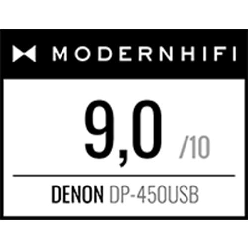Denon DP-450 USB - Giradiscos con USB, Color Negro