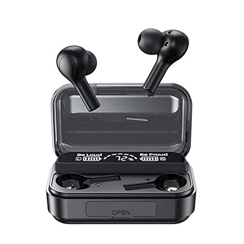 Deportes Auriculares Bluetooth a prueba de agua 5.0 con micrófono Smart Touch Control Auriculares inalámbricos Auriculares Auriculares de música estéreo de alta fidelidad 3D