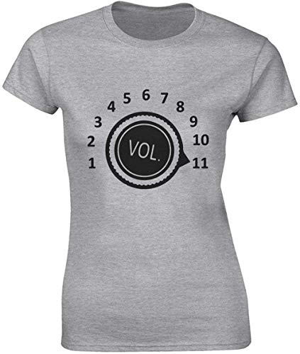 Desconocido Volume to The MAX Lets go Camiseta Mujer Medium