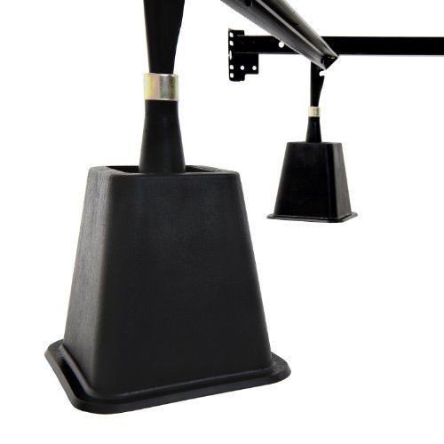 Design61 Elevador de Muebles, Elevador de Cama, Elevador de Muebles, Elevador de Mesa, Elevador de Elefantes, Altura Aprox. 15 cm, 4 Unidades para pies de hasta 68 x 68 mm.