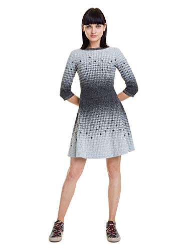 Desigual Dress Miriam Vestido, Negro (Negro 2000), S para Mujer