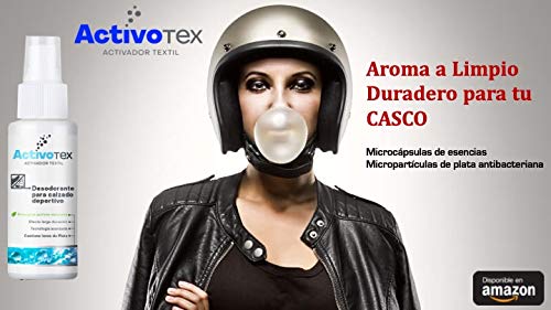 Desodorante calzado deportivo, zapatos, zapatillas, botas | Spray eliminador de olores para ropa y tejido | ACTIVOTEX (80 ml)