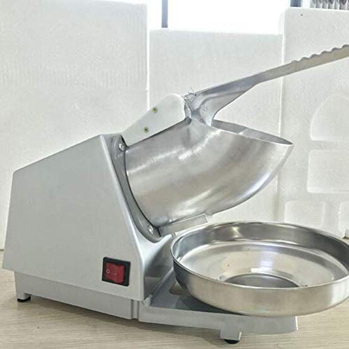 Destructoras de papel Máquina eléctrica para hacer hielo con cono de nieve afeitado 250W 2L Capacidad Trituradora de hielo eléctrica para el hogar Tienda de té con leche Máquina para bebidas frías Tr