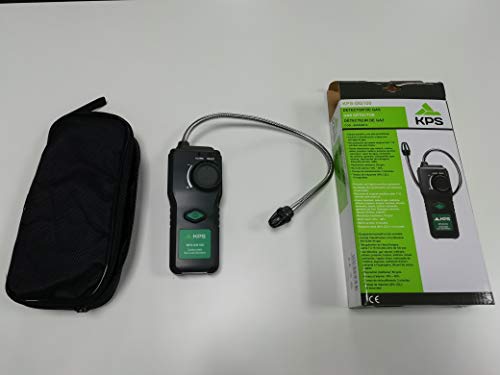 Detector de gas profesional KPS-DG100. Detecta Gas natural, Metano, Etano, Propano, Butano, Acetona, Alcohol, Amoníaco, CO, Gasolina, Disolventes de Hidrógeno, Diluyente de laca, Nafta.