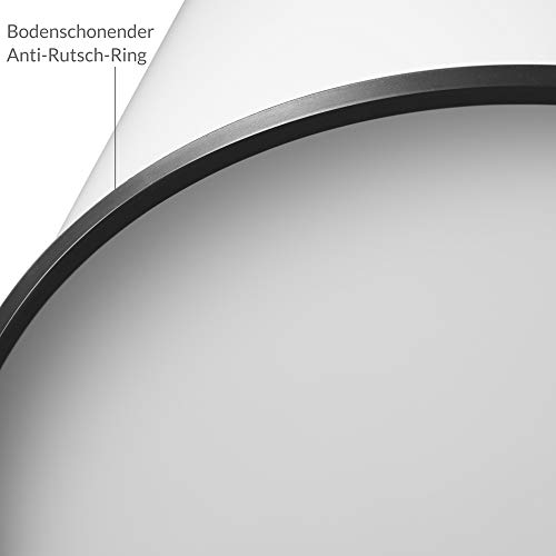 Deuba Cubo de Basura automático con Sensor Capacidad de 56L de Acero Inoxidable Color Blanco Pantalla LED Reciclaje Cocina